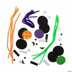 New 😍 Patterned Spider Magnet Craft Kit - Makes 12 ✨ -Halloween Crafts Shop patterned spider magnet craft kit makes 1213950268 a01