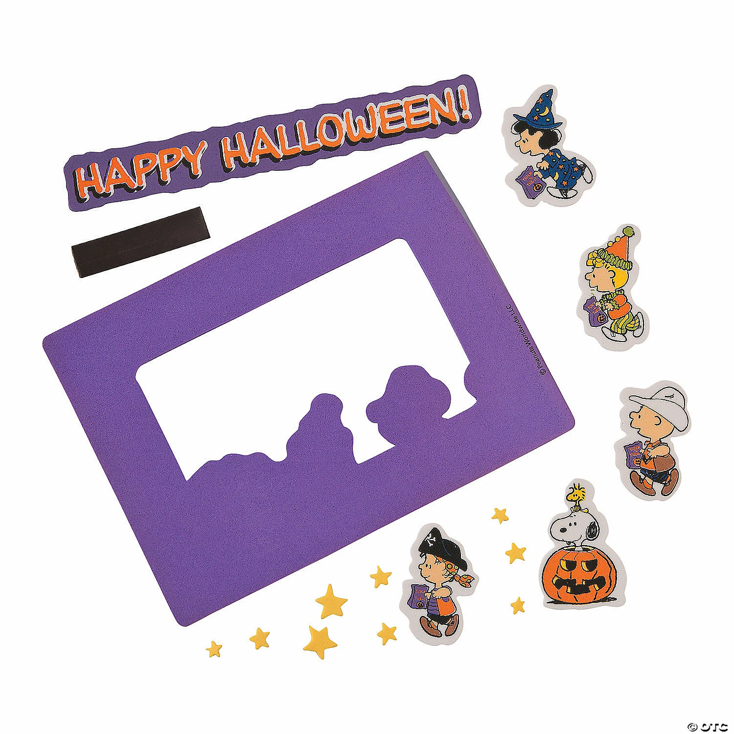 Best Sale ❤️ Peanuts® 🎃 Halloween Picture Frame Magnet Craft Kit - Makes 12 🎁 4 Best Sale ❤️ Peanuts® 🎃 Halloween Picture Frame Magnet Craft Kit - Makes 12 🎁 - Image 2