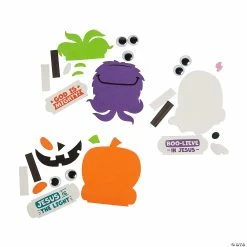 New 😍 Religious 💀 Halloween Character Magnet Craft Kit - Makes 12 ❤️ -Halloween Crafts Shop religious halloween character magnet craft kit makes 1213982876 a01