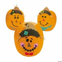 Wholesale โ Scarecrow Pumpkin Decorating Craft Kit - Makes 12 ๐ 7 Wholesale โ Scarecrow Pumpkin Decorating Craft Kit - Makes 12 ๐ -Halloween Crafts Shop scarecrow pumpkin decorating craft kit makes 1248 5403 bv