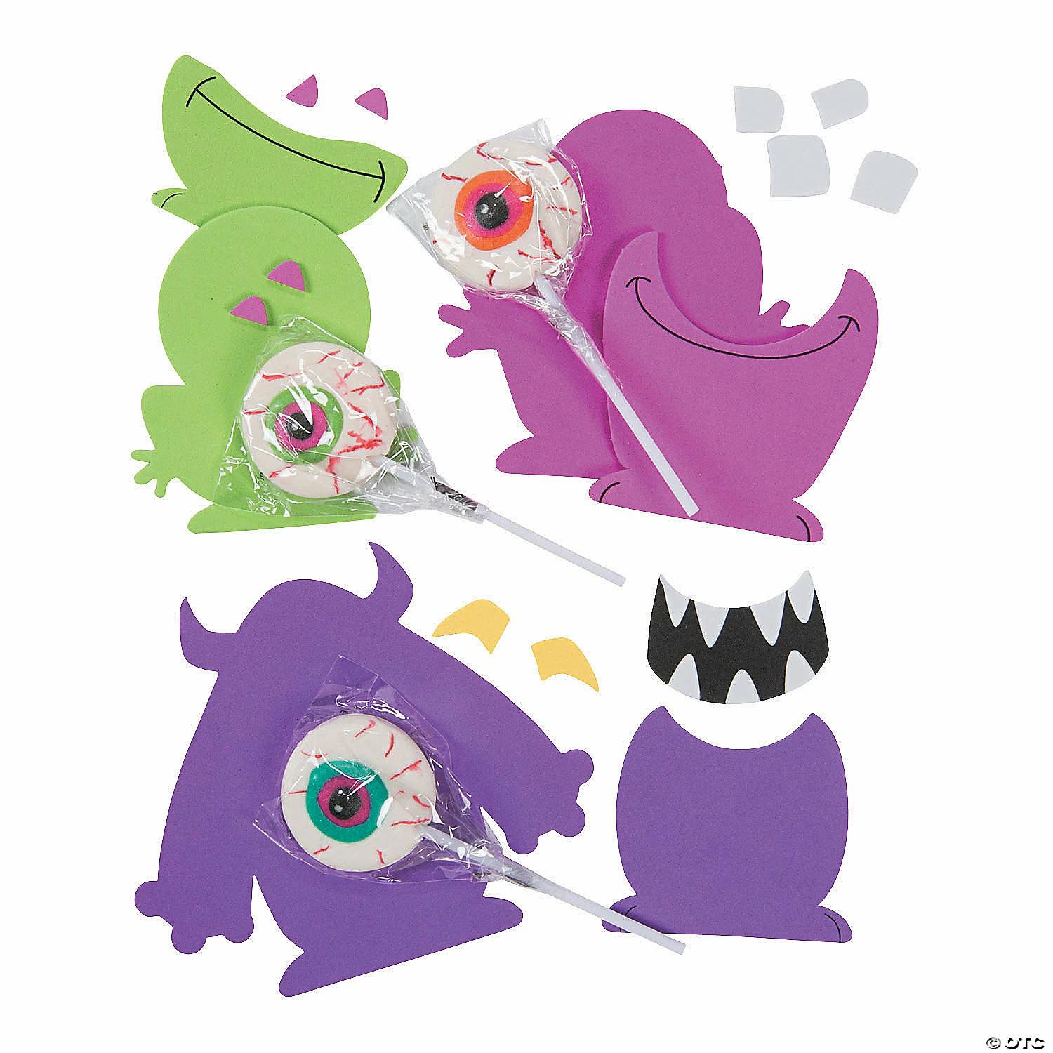 Coupon βοΈ Silly Monster Lollipop Craft Kit - Makes 12 π 4 Coupon βοΈ Silly Monster Lollipop Craft Kit - Makes 12 π - Image 2
