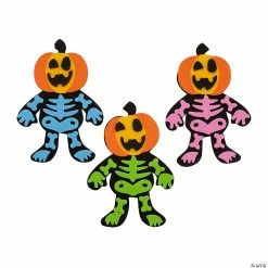 Brand new ⭐ Spookadelic Jack-O’-Skeleton Magnet Craft Kit - Makes 12 🥰