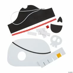 Promo 💯 Spooky Pirate Mask Craft Kit - Makes 12 🎁 -Halloween Crafts Shop spooky pirate mask craft kit makes 1214113144 a01