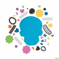 Cheap 🧨 Sugar Skull Magnet Craft Kit - Makes 24 ❤️ -Halloween Crafts Shop sugar skull magnet craft kit makes 2413747407 a01