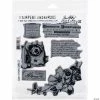 Best reviews of 😍 Tim Holtz Cling Stamps 7"X8.5"- Dearly Departed 👍