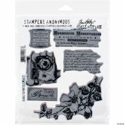 Best reviews of 😍 Tim Holtz Cling Stamps 7"X8.5"- Dearly Departed 👍