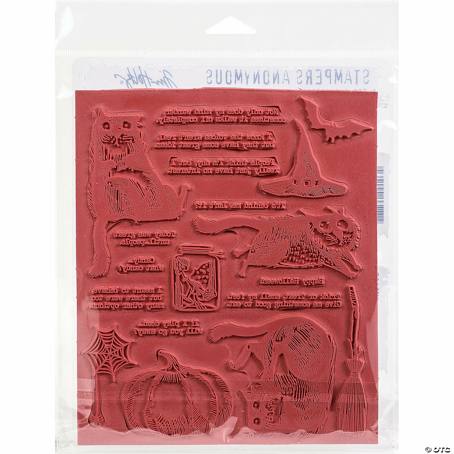 Outlet π€© Tim Holtz Cling Stamps 7"X8.5"-Snarky Cat π¦ Halloween π 4 Outlet π€© Tim Holtz Cling Stamps 7"X8.5"-Snarky Cat π¦ Halloween π - Image 2