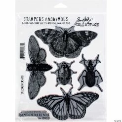 Coupon ✨ Tim Holtz Cling Stamps 7"X8.5"-Specimen ✔️