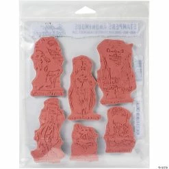 Cheap 🔔 Tim Holtz 🦇 Halloween Monster Reunion Cling Stamps 7"x8.5" 🎉 -Halloween Crafts Shop tim holtz halloween monster reunion cling stamps 7x8 514255828 a02