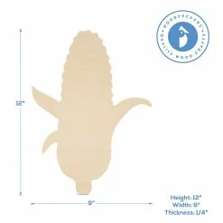 Buy 🌟 Woodpeckers Crafts, DIY Unfinished Wood 12" Corn on the Cob Cutout Pack of 3 ✔️ -Halloween Crafts Shop woodpeckers crafts diy unfinished wood 12 corn on the cob cutout pack of 314129006 a02NOWA