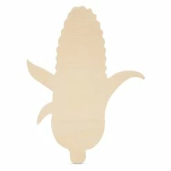 Buy 🌟 Woodpeckers Crafts, DIY Unfinished Wood 12" Corn on the Cob Cutout Pack of 3 ✔️
