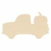 Buy ⭐ Woodpeckers Crafts, DIY Unfinished Wood 12" Pumpkin Truck Cutout Pack of 6 🛒