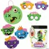 Buy ❤️ Zippy Zombie Craft Kit Assortment - Makes 48 🔔 -Halloween Crafts Shop zippy zombie craft kit assortment makes 4814113215