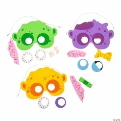 Cheap 🔥 Zombie Mask Craft Kit - 12 Pc. ⌛ -Halloween Crafts Shop zombie mask craft kit 12 pc 14113159 a01